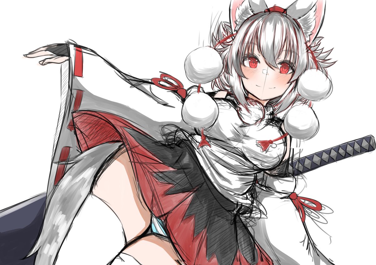 結局椛ちゃんになってた。 