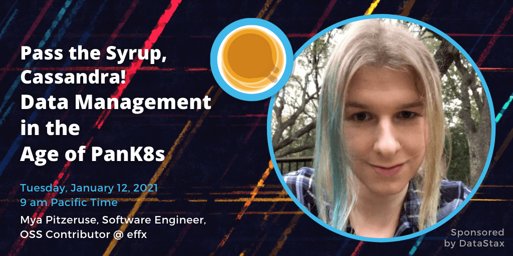 thenewstack's tweet photo. Kick off the New Year w/PanK8s! Enjoy a short stack w/The New Stack on Tues Jan 12, @ 9 am PT at Q&amp;A webinar w/host @alexwilliams &amp; guests @sramji, @myajpitz, &amp; @toffermann talking data on #K8s, #Cassandra, gRPC and #K8ssandra w/@DataStax. Register today! https://t.co/dfCfxKUDRB https://t.co/dakvz66P7k