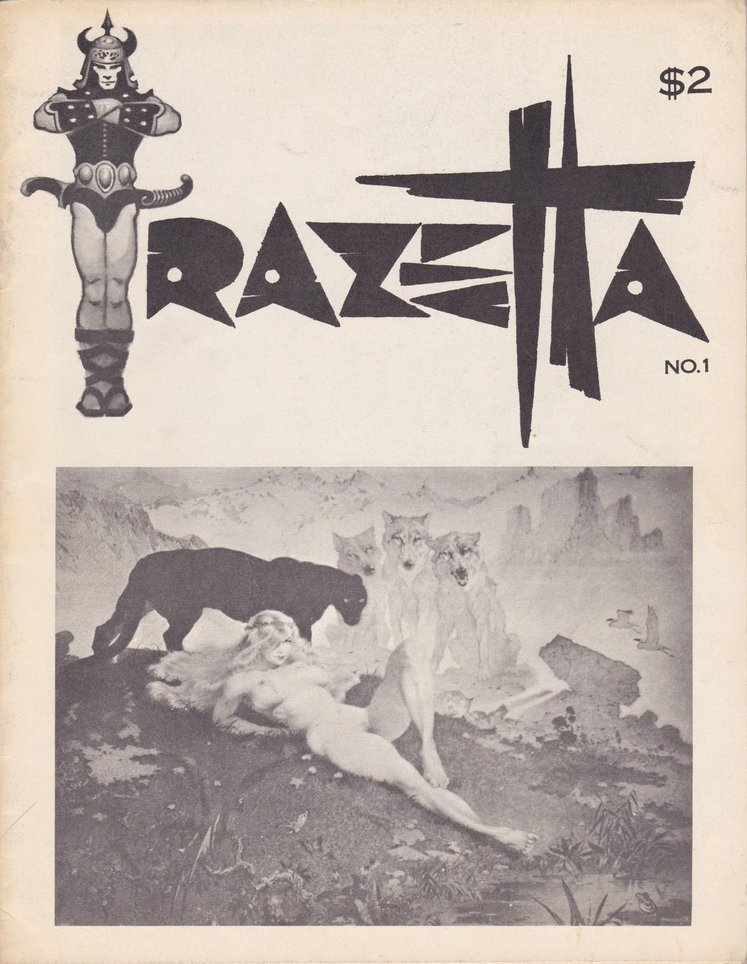 The Frank Frazettra fan club was set up in 1969, and by 1992 original Frazetta artworks were being sold for huge sums at auction.