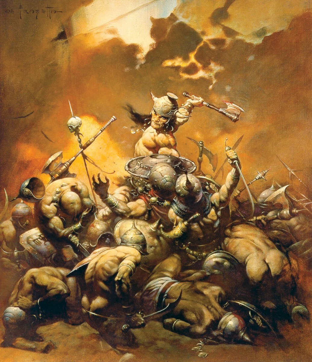 For example in 2012 an original Conan painting was sold for $1 million; six years later Frazetta's Death Dealer went for $1.7 million.