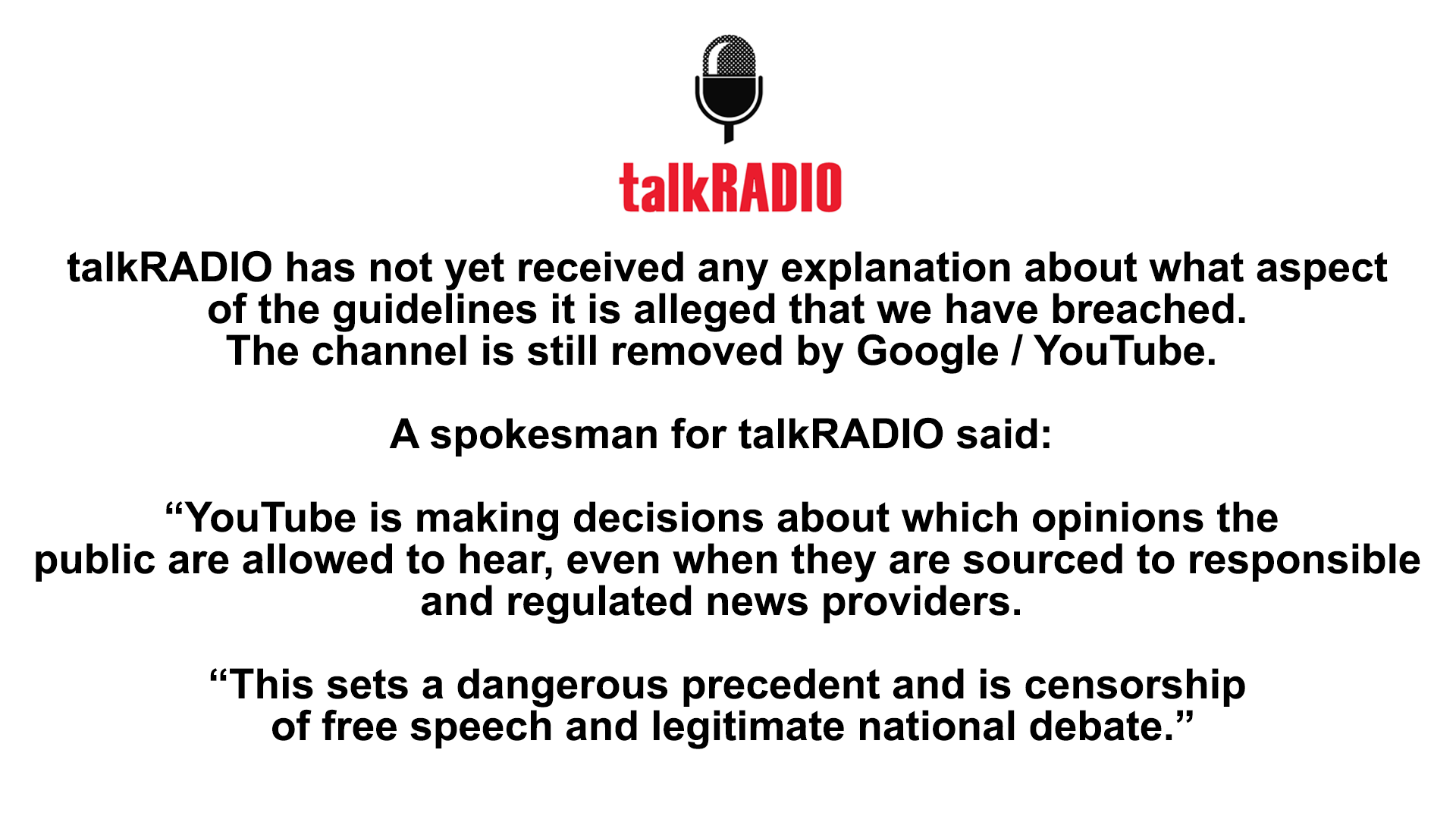 Talk radio listen live outlet