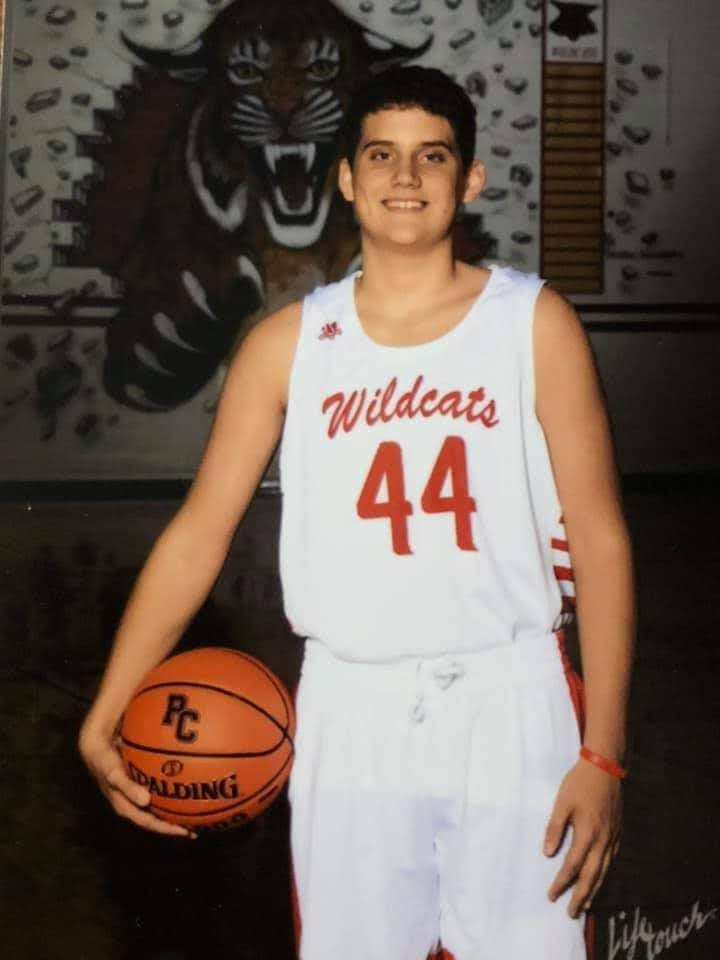 Its been 23 months since my boy has played in an in season high school basketball game.  After a completely torn ACL the 2nd day of practice for the 2019-20 season and then a world wide pandemic this season, he is definitely ready!!! #PCPride <a href="/BraydonKidwell/">Braydon Kidwell</a> #44