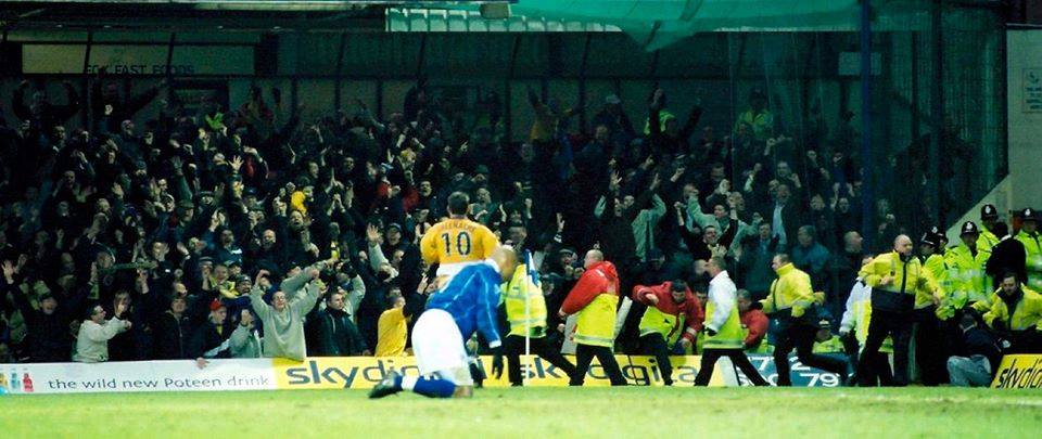 Awaydays23's tweet photo. ON THIS DAY 2002: Mansfield Town at Leicester City #MTFC #STAGS https://t.co/hNxA3A4l70