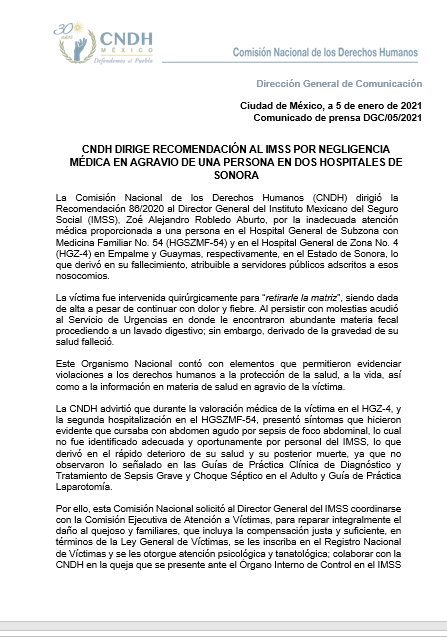 CNDH en México tweet media