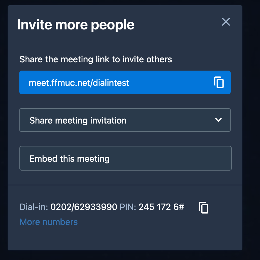 Absofort ist es möglich per Telefon an Konferenzen auf #FFMEET teil zu nehmen! 

Ein großer Dank geht an <a href="/philunet/">PHILUNET GmbH</a> für die Bereitstellung der Telefonanbindung!

meet.ffmuc.net

#Gemeinsam
