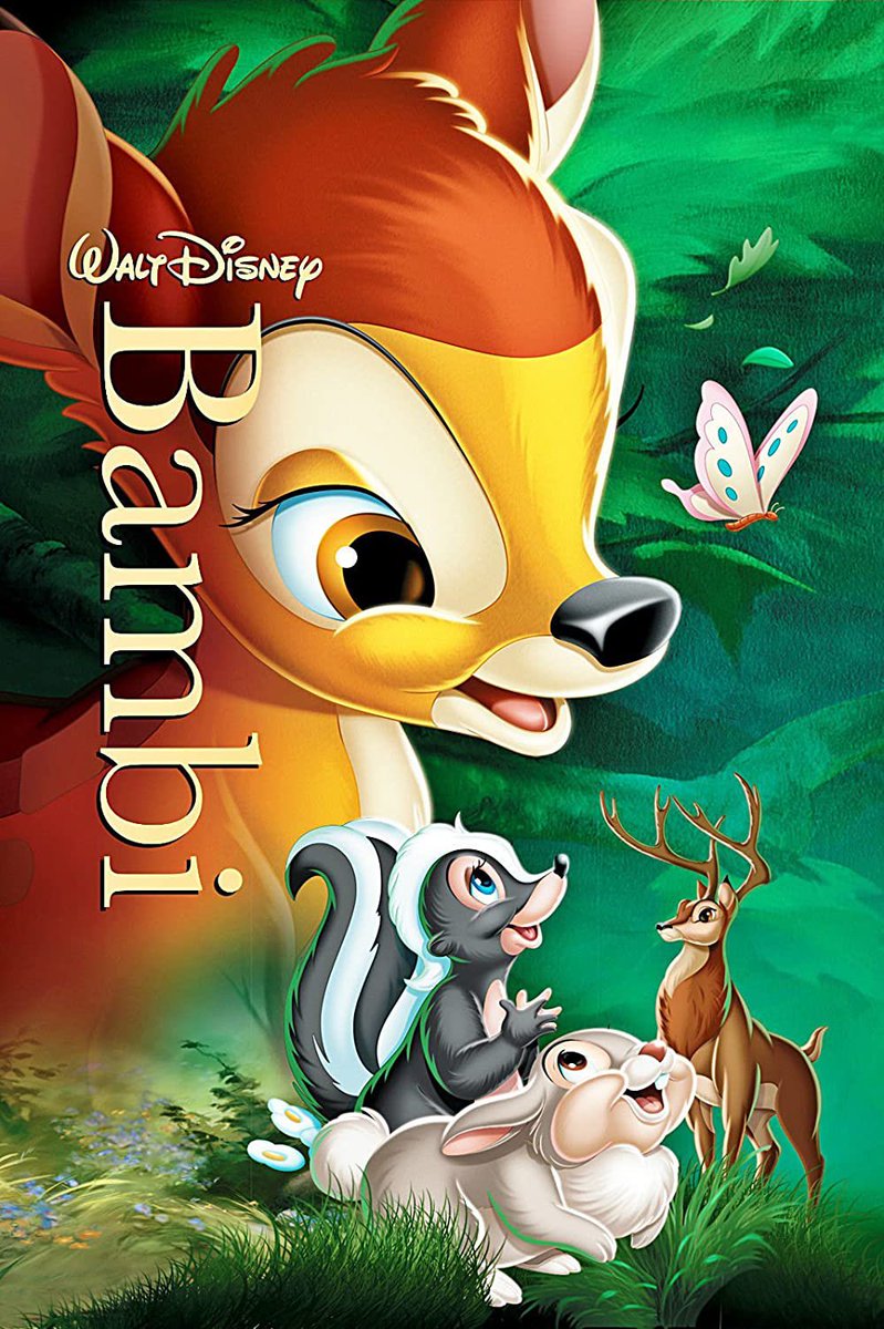 J'étais persuadé d'avoir vu Bambi mais en fait c'était pas le cas. Je me souvenais juste de la scène où sa mère n'est plus de ce monde (le premier de la liste à faire disparaître un personnage principal). J'ai bien aimé et l'animation est toujours aussi réussie. 7/10