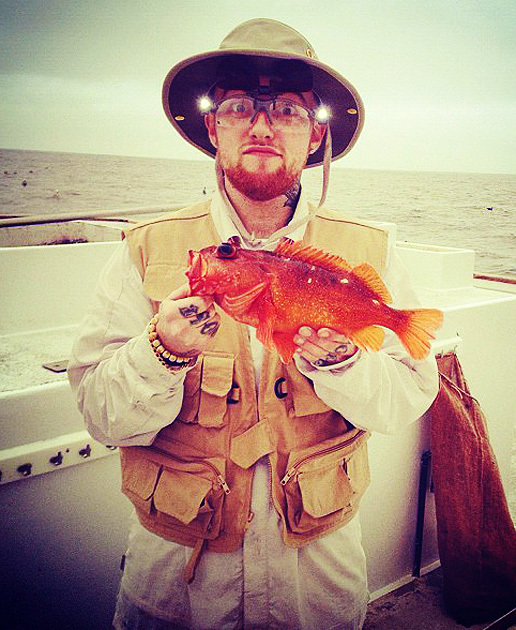 A short fun fact about Mac, he actually used a different name while producing records. He called himself Larry Fisherman. "Larry Fisherman represents the part of me that's a completely nasty studio rat".