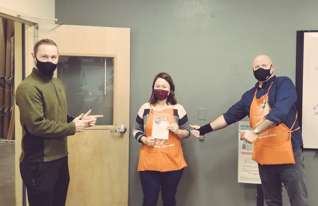 2 perfect kitchens in a weeks time?!? Way to knock it out if the park Christine! Taking care of our customers from start to finish! #westisbest #thd @Ken_D19DM <a href="/TimGudasTHD/">Tim Gudas</a> <a href="/liam8944/">Liam McCann</a> <a href="/THDGabeC/">THDGabeC</a> @hammertime4737