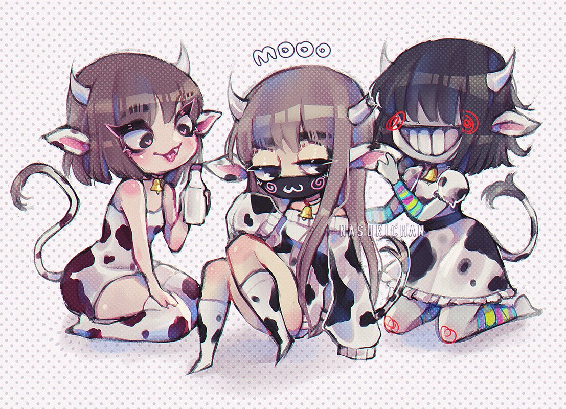 NasukiChan's tweet image. Mooo 🐄 
#oc 
patreon.com/Nasukichan