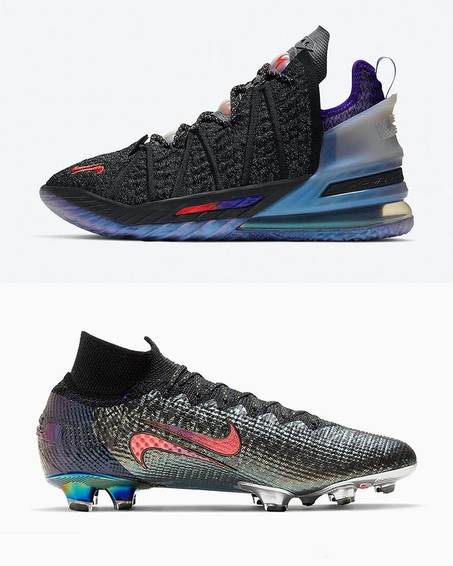 chuteira lebron mbappe