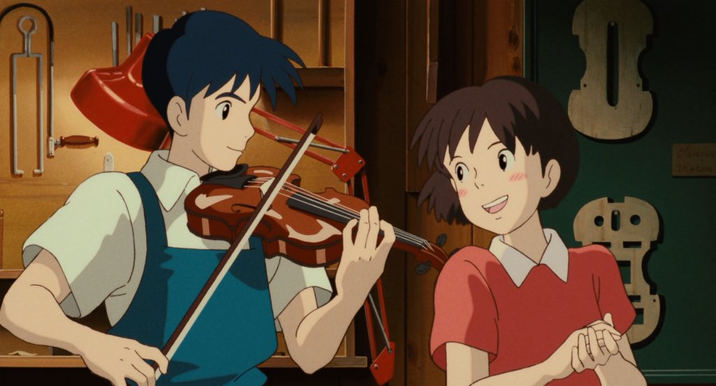 5. 耳をすませば ; Whisper of the Heart (1995) (dir. Yoshifumi Kondō)