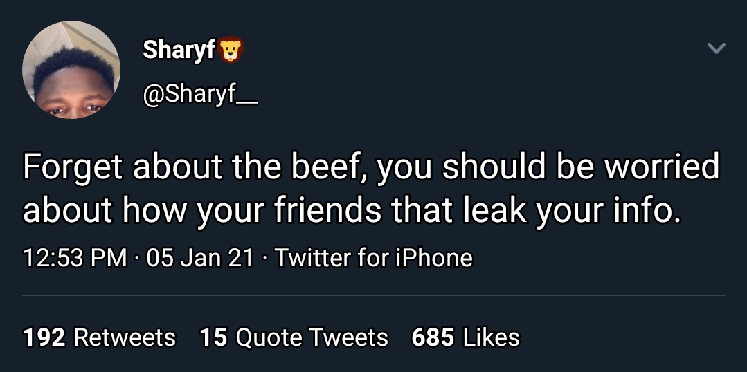 17. In other news, these are some of the elite advice from tweeps on the timeline.