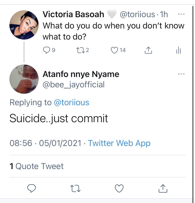 2. Victoria Basoah Vs Atanfo Nye NyameOne day tweet go load 