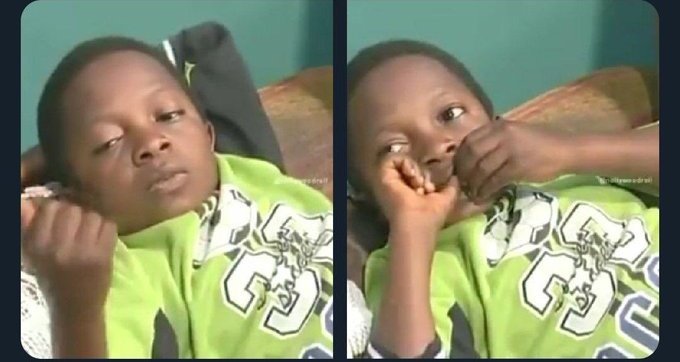 3. Twitter for curses Gyesi tweeted he will invite fresh girls and press their brezzz for fun when he gets money.Nothing shocked him more till one tweep "Abigail Appiah" commented chairman will never get money.Gyesi deleted the tweet. 