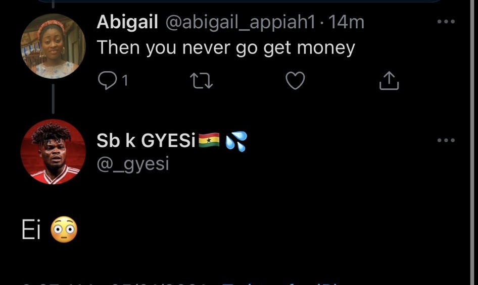 20. Twitter for Antoa and blessingsAfter being bantered, she started to bless Gyesi on the timeline cos people said she cursed Gyesi Nbs super story goals