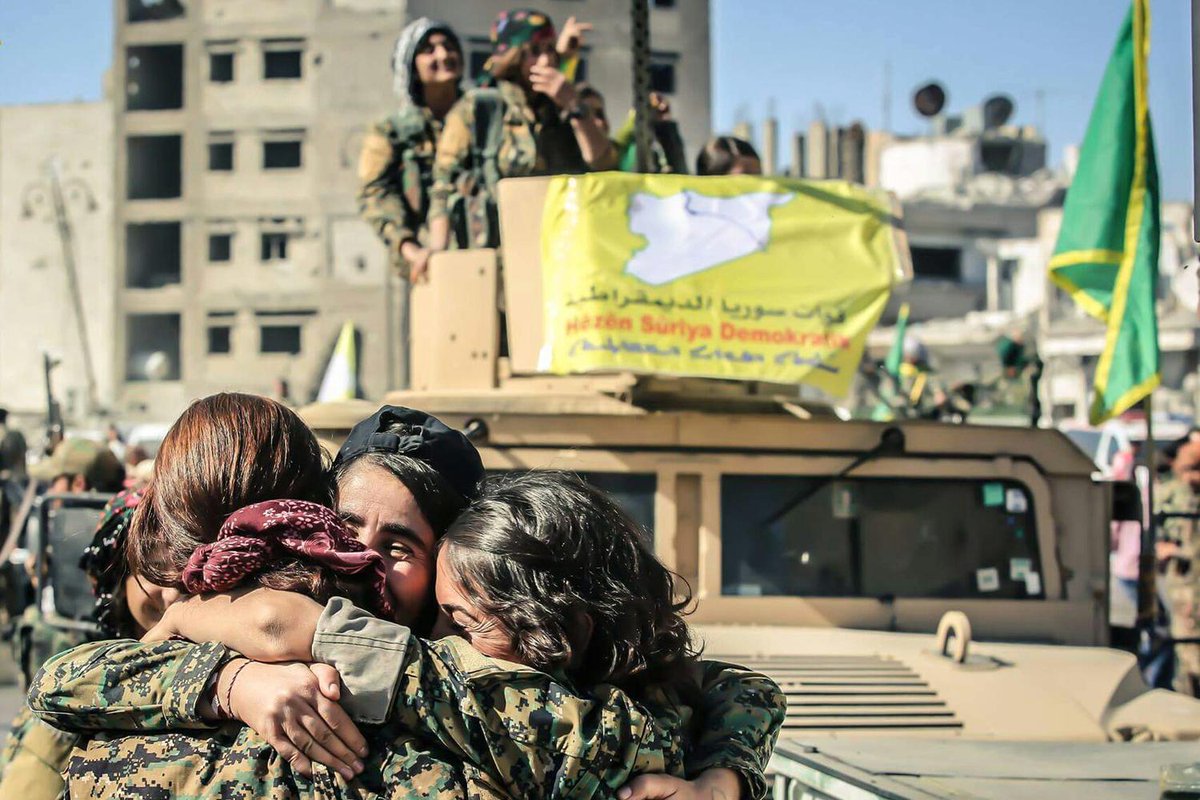 Where there is struggle, there is hope.If you are not yet organized, get organizedLet's stop the war machine, let's stop fascism and build a free life  #AinIssaUnderAttack  #StopErdoğan  #smashTurkishFascism  #riseup4Rojava  #StopFemicides  #SmashPatriarchy  #riseUp4Revolution