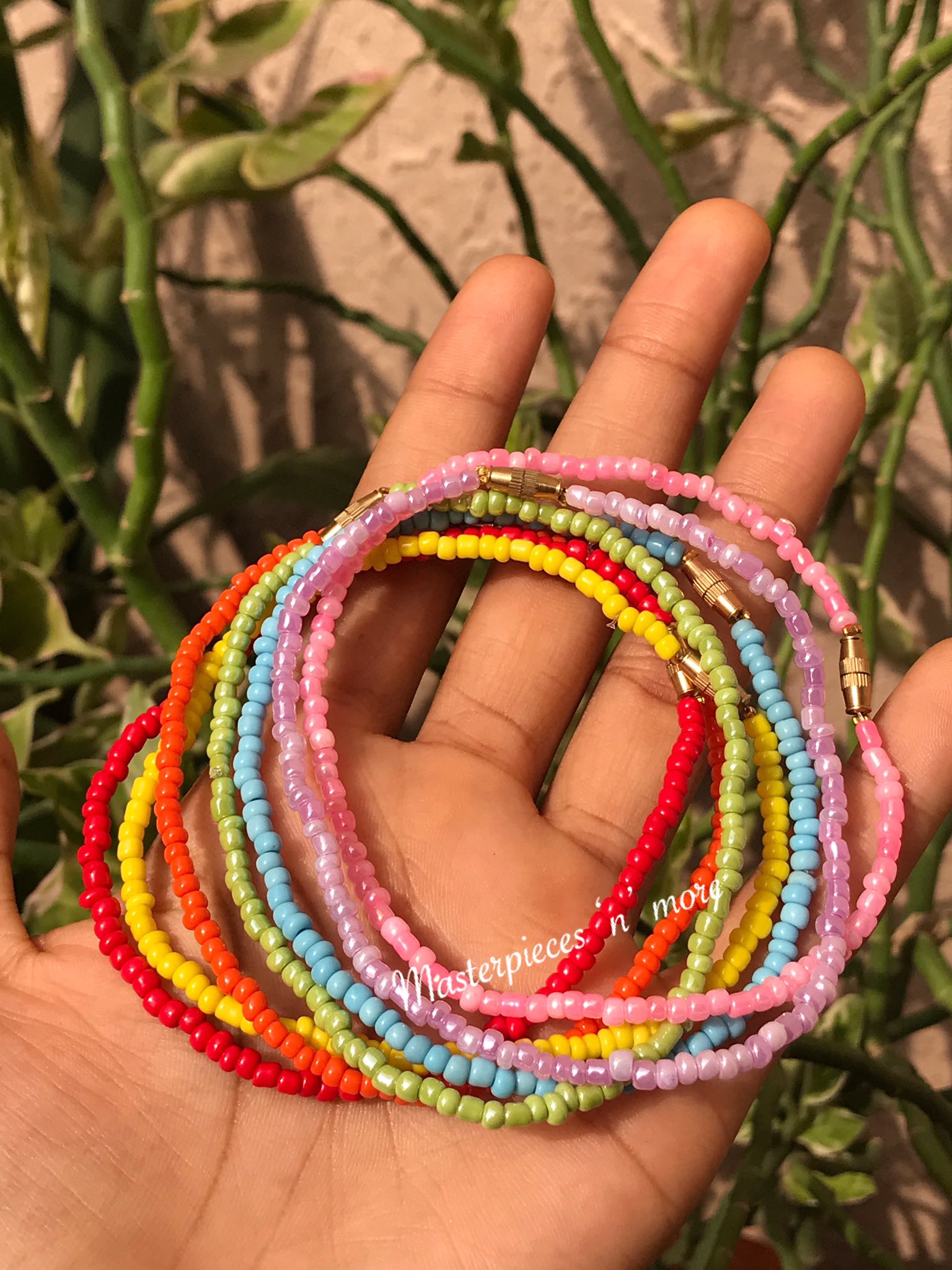 Lagos waist beads anklets bracelets plug masterpieces n X