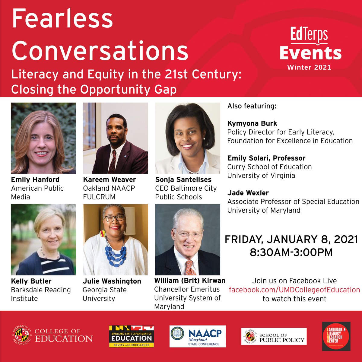UMD College of Education (@umdcollegeofed) on Twitter photo <a href="/UMDCollegeofEd/">UMD College of Education</a> in conjunction with the School of Public Policy, the MD Department of Education & the NAACP of Maryland are holding a 1-day summit to examine “the literacy gap” & to bring government and community stakeholders together to develop actionable solutions #EdTerps #UMD <a href="/UMDCollegeofEd/">UMD College of Education</a> in conjunction with the School of Public Policy, the MD Department of Education & the NAACP of Maryland are holding a 1-day summit to examine “the literacy gap” & to bring government and community stakeholders together to develop actionable solutions #EdTerps #UMD