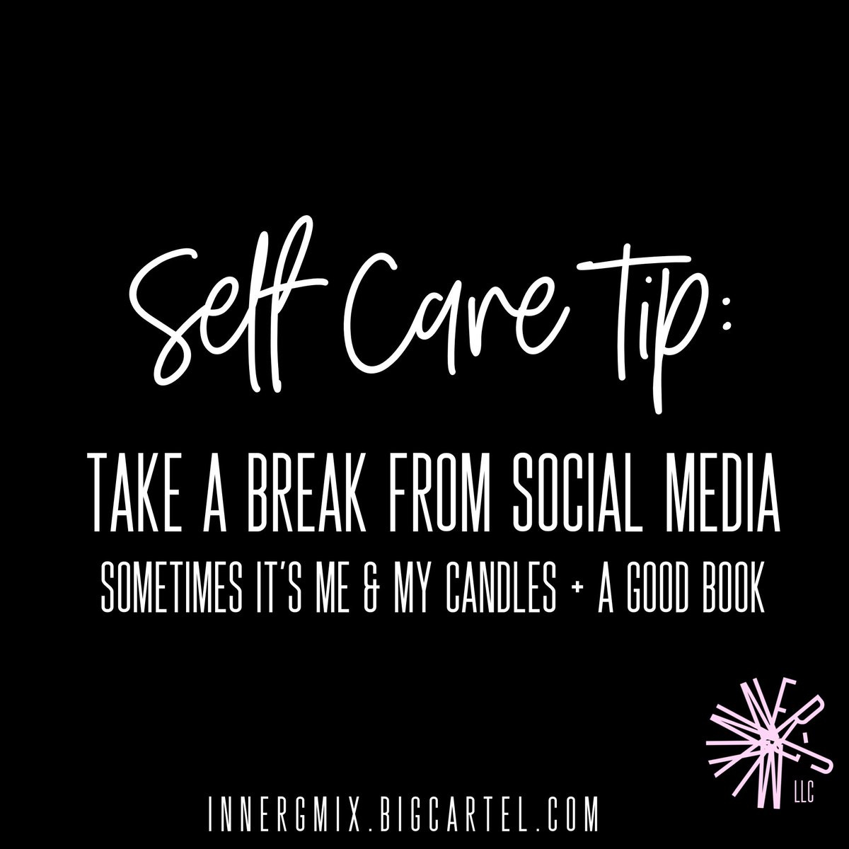 It’s ok to be out of the loop! What are some things that you do for self care?  
Innergmix.bigcartel.com 
#louisianacandles #soywaxcandles #ecofriendly #selfcare #blackownedbusiness #blackmentalwellness #vegan