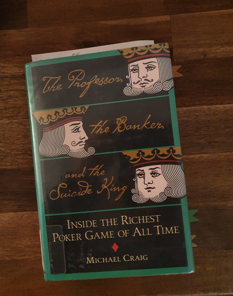 A few notes on professional poker players and parallels I see with investors from the book The Professor, the Banker, and the Suicide King (about a series of high stakes poker games between Vegas pros and renegade real estate investor/banker Andy Beal)