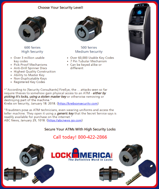 Secure your ATM machines with the best. Call today for different options in securing your business.