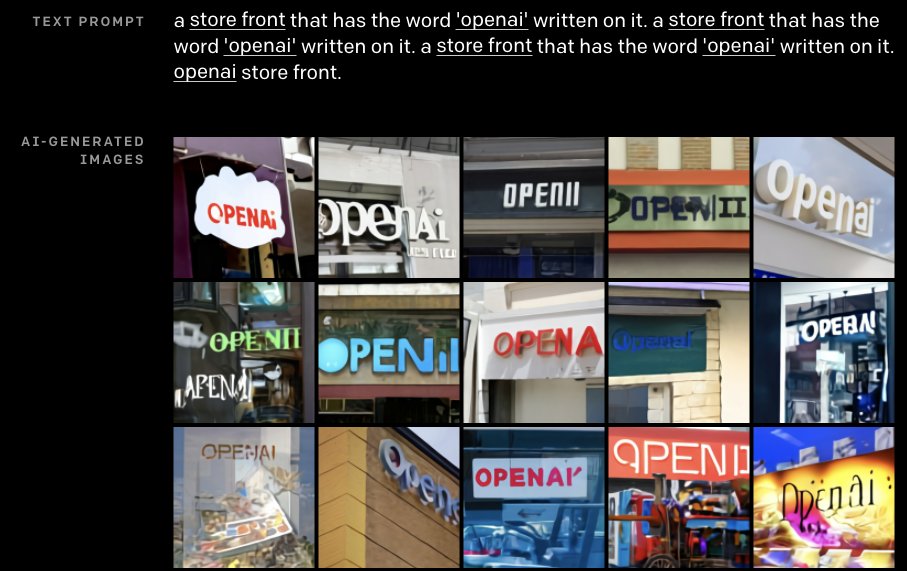 Impressive and surprising openai.com/blog/dall-e/ I use those words sparingly