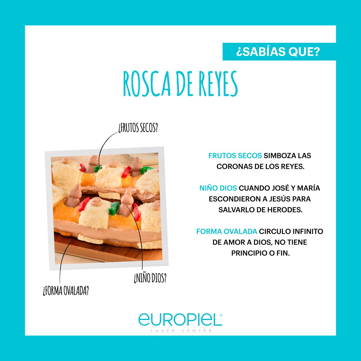 🌟🥰 ROSCA DE REYES ESPECIAL🌟🥰 🤩✨ ¿Conoces el significado de la tradicional rosca de reyes? ¡A parte de ser deliciosa es increíble lo que significa da uno de sus elementos! 🤩✨