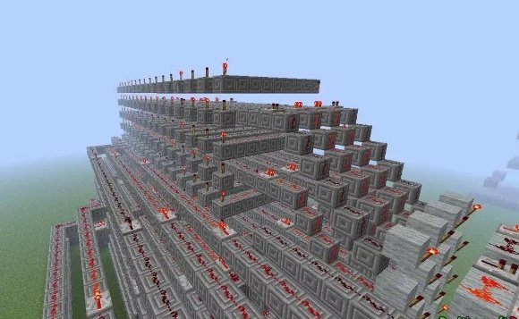 сложные механизмы в майнкрафт #4