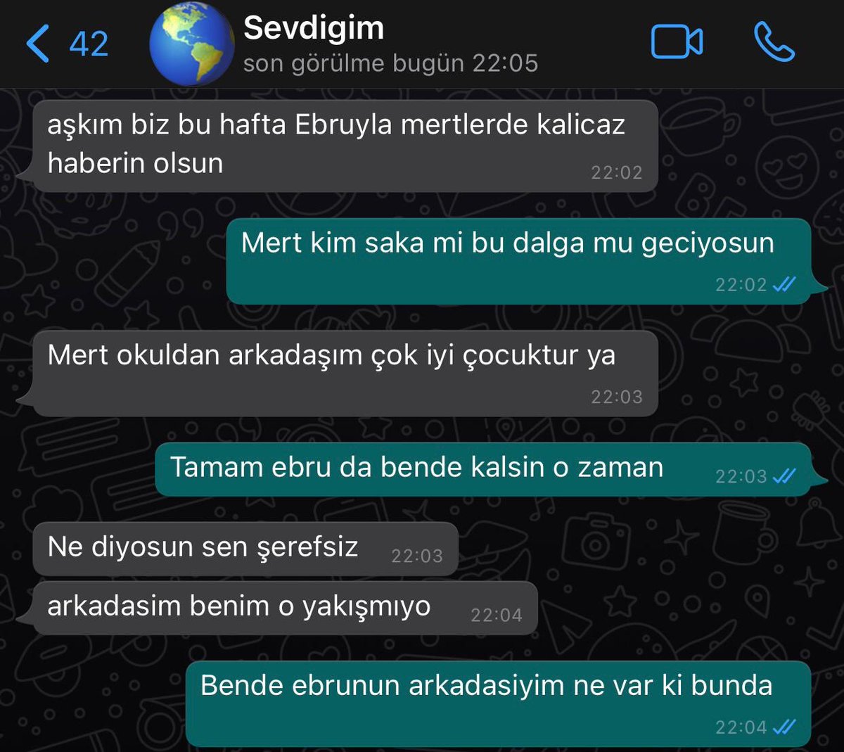Kadınlar çok anlayışsızsınız.