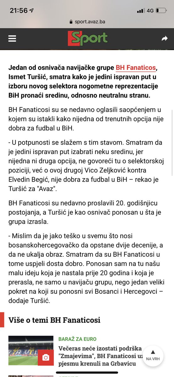 Ventola_BHF's tweet image. Upitaše me, rekoh im. #BHF #Avaz