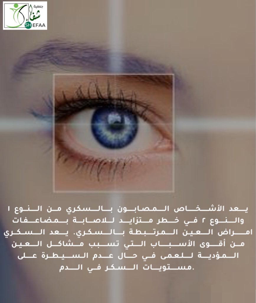 1mfm1's tweet photo. @shefaa_arar 
السكري وأمراض العيون https://t.co/8LnlkQPQEu