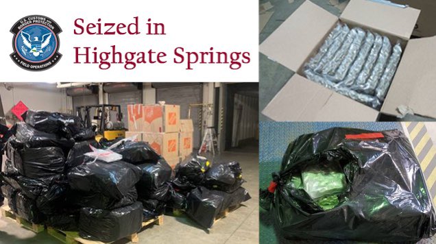 DFOBoston's tweet photo. #CBPOfficers in Highgate Springs, VT remain focused on the mission throughout the ongoing travel restrictions, seizing a shipment of over 1400lbs of marijuana. For more info: https://t.co/5uQgs9fu9T #CBPOFONewEngland https://t.co/a523sf769C