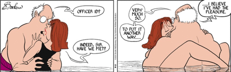 it's important to draw visible legs, even if we have to detach them from the torso somehow to wrap unfeasibly around another body