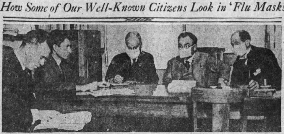 This time, I went deep into the fight that still happens today: Whether to make masks mandatory in Los Angeles to stop a pandemic. Last time around, it was the 1918 influenza. Here's a LAT clipping from early in the pandemic.
