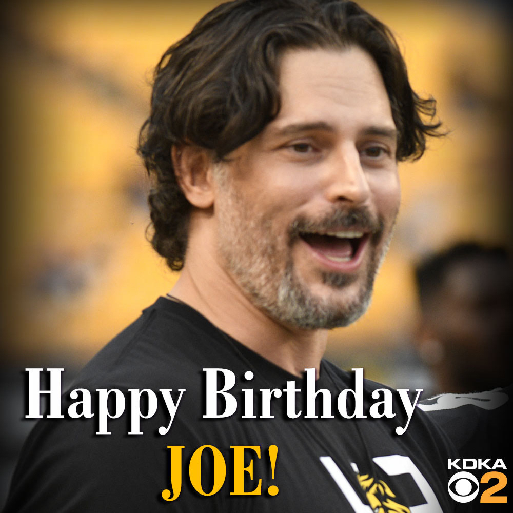 KDKA's tweet image. 🖤💛 Happy 44th birthday to one of the biggest @steelers  fans around, Pittsburgh’s own @JoeManganiello !