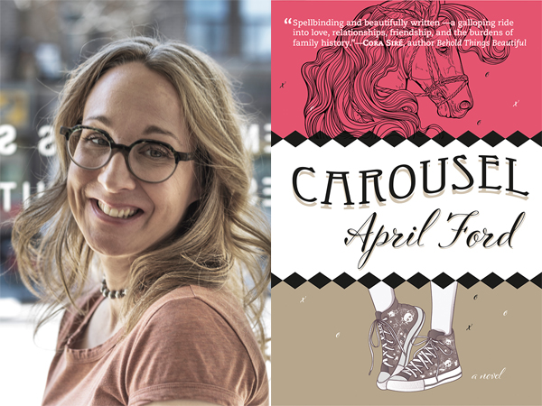 InannaPub's tweet photo. #ICYMI Listen! Great interview with #author #AprilFord ("Carousel"), w/ thanks to @CJRU1280 All My Books! 'a galloping ride into love, relationships, and friendship,and the burdens of family history' https://t.co/ofUWQGU3Ma #FemLitCan #CanLit #FeministFiction #LGBTQIA #books https://t.co/DGkCXePVXk