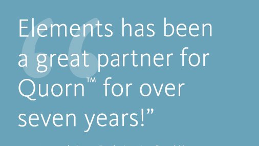 elementsdesign's tweet photo. Thanks for the awesome review, Laura! Quorn™ has been a valued partner for Elements as well, and we look forward to many more years of collaboration with you! #elementsdesign #clienttestimonial #marketingagency https://t.co/x4Cjt2kXFr