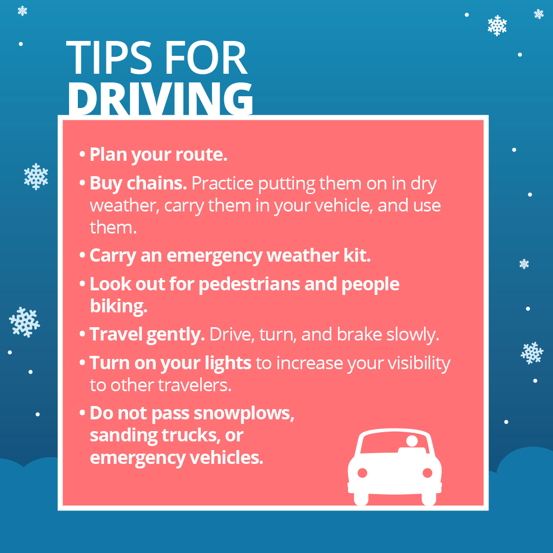 Thank you to PBOT crews who put out 2,410 gallons of de-icer last night. Are you prepared for winter weather travel? Here are some tips for getting home safe. More information and sign up for PBOT alerts at portland.gov/winter. #PDXSTS #PDXTraffic