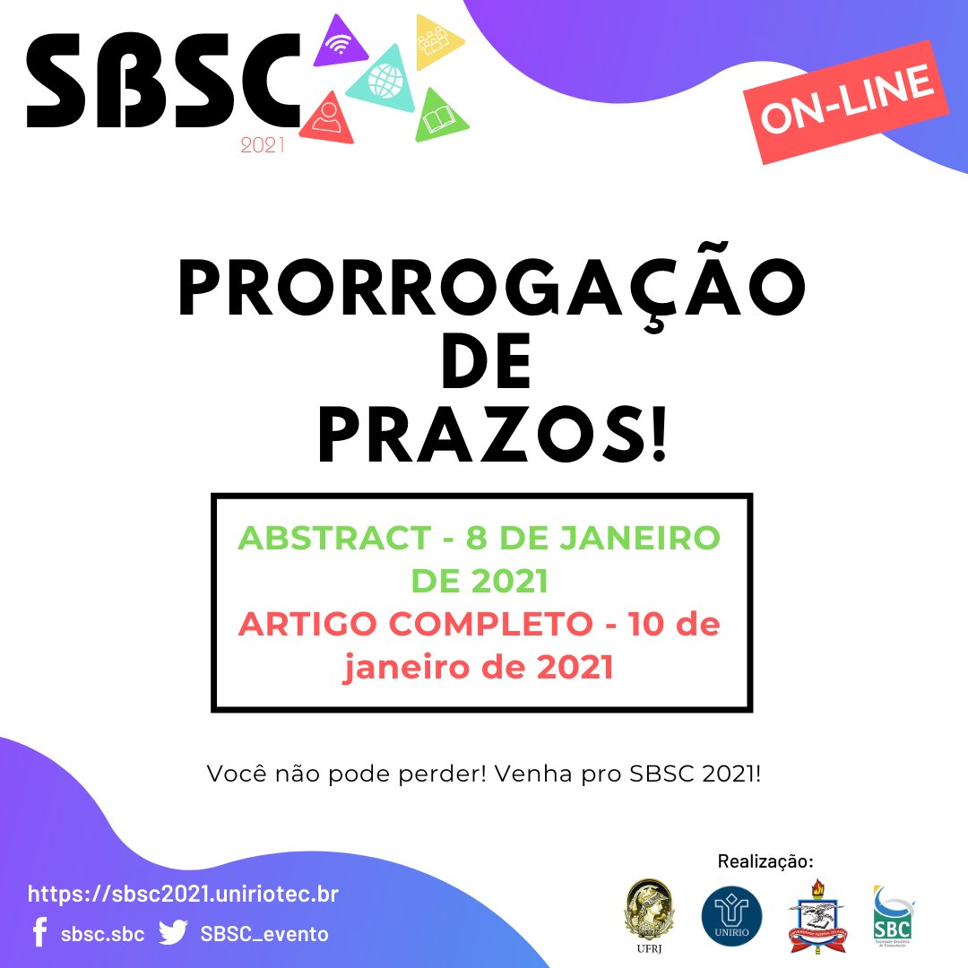 SBSC_evento's tweet photo. Booora!!!! #sbsc2021 https://t.co/VYz5gHZS74