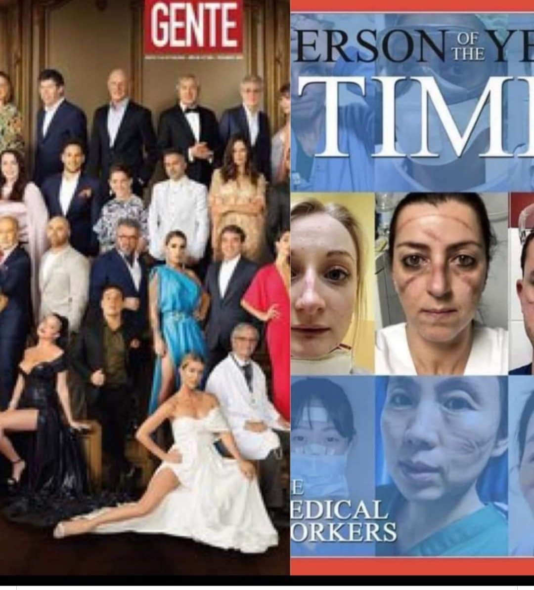 LG_RDT's tweet photo. Tapa de gente 2020/ Tapa de Time 2020. Porque en Argentina, los esenciales somos invisibles a los ojos... https://t.co/h7u1XViGe7