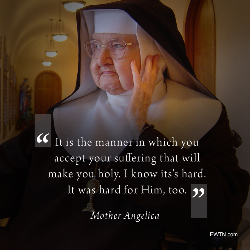 EWTN's tweet photo. #WordsofWisdom from #EWTN Foundress #MotherAngelica

https://t.co/DBkJQBDEh4 https://t.co/1SMJfTctMf