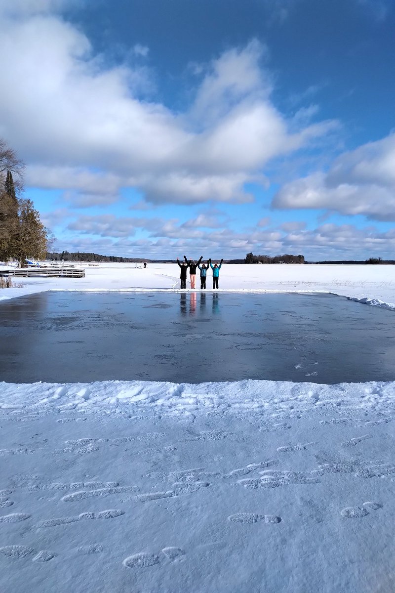 JasonCoolman's tweet photo. Prepped and ready for an afternoon of shinny! I love Canadian winter! #CottageFun https://t.co/w0KQvH2h3l