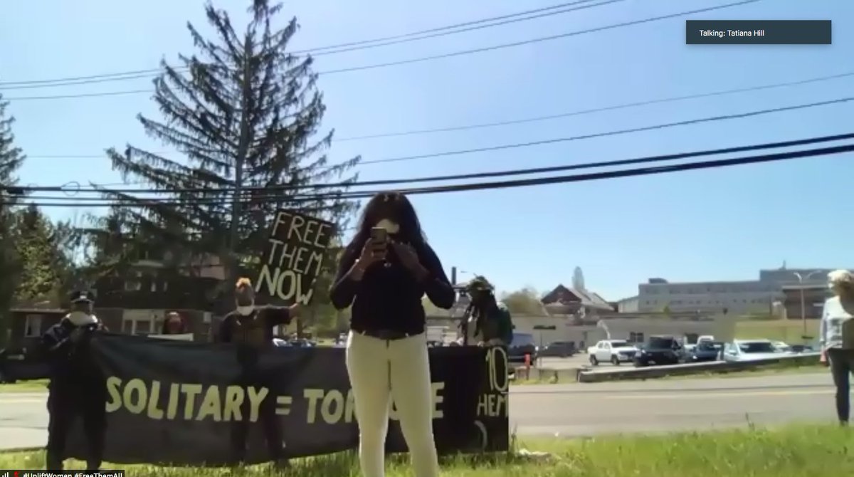We continued to rally outside correctional facilities & legislatives offices across NY. On May 15, we rallied outside Bedford Hills Correctional, on May 17 outside Edgecombe Correctional, on May 21 outside Queensboro Correctional & outside offices of  @CarlHeastie  @AndreaSCousins