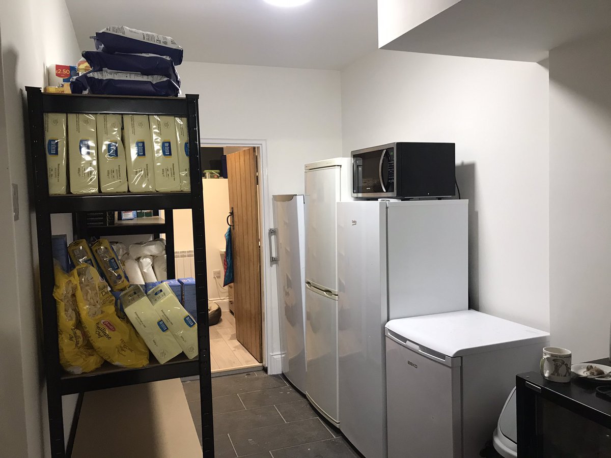 TheStarInnHbtle's tweet photo. We’ve also sorted out the new storeroom next to the office. Alex has told me to keep his shelves tidy! https://t.co/i3xmVfRBe8