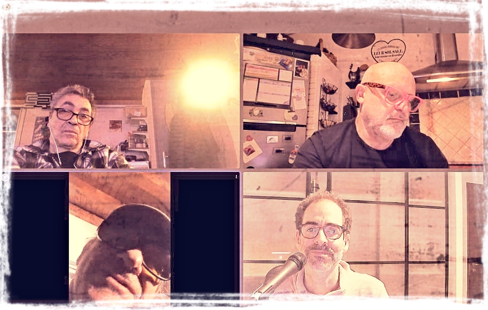 Bekarmusic's tweet photo. ♮♮♮ Terminer l'année 2020 entouré de l'équipe de production du prochain album, ça donne envie de vous les présenter😀
@lebunkerstudio Yves Aouizerate : Réalisation // @AlainRabaud : Production et distribution @MAD @PiasFrance // @FredericPajau: Co-production Studio Ma Ferme 😘 https://t.co/61hNrjfOAY