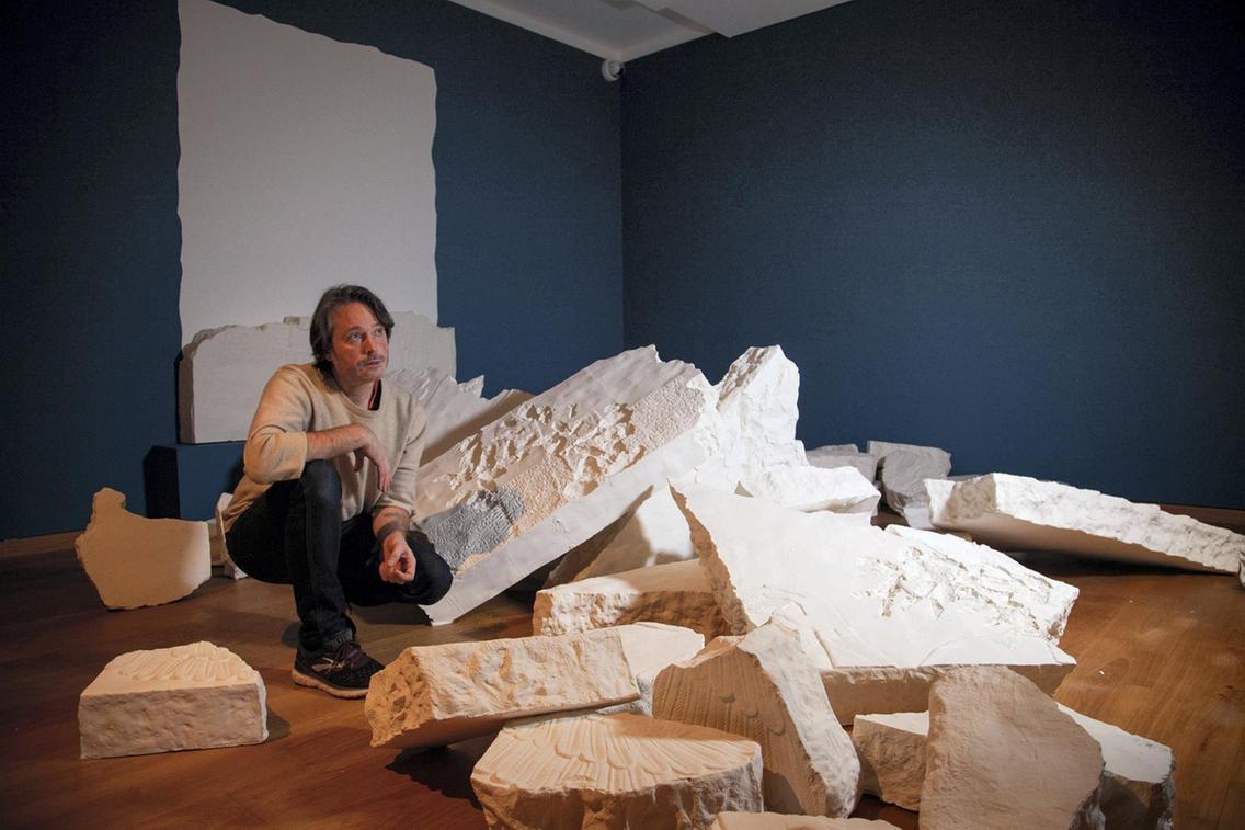 #Exclusive: British sculptor Piers Secuda (<a href="/pierssecunda/">Piers Secunda</a>) gives 'The National' access to his collection of #Mosul artefacts that replicate those destroyed by #ISIS bit.ly/3pCrYCh
