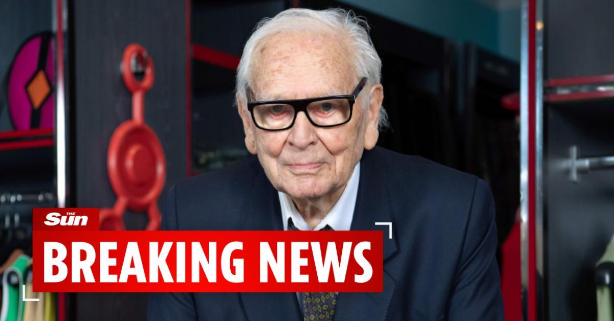 Fashion designer Pierre Cardin dies