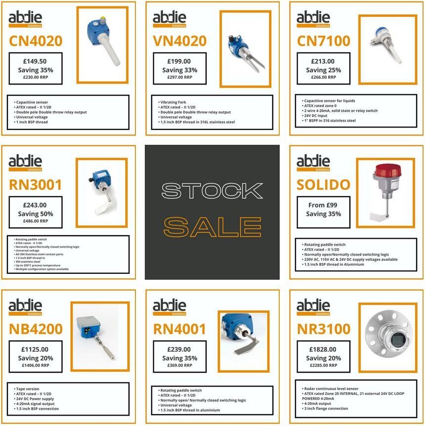 AbdieSolutions's tweet image. Our #blackfridaysale has up to 50% off @UWTGmbH
products. We're only a phone call or email away if you'd like to discuss your requirements.
Visit our SALE page for more info. buff.ly/2UUDlbs
#uwt #levelcontrols #scotland #blackfriday #engineering