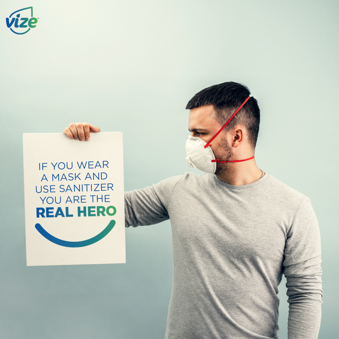 VizeCare's tweet photo. Do your bit and make the world a safer place. Wear a mask, use sanitizer and bring out the real hero in you!
@imVkohli
#YouAreTheHero #VizeCare #StayUnbeaten #PartnerWithSign
Get yours here: https://t.co/oOVyKutFfy https://t.co/FxYo1tZ88g