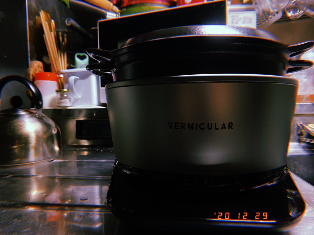 mugisobahibari's tweet photo. ついに買ってしまった
#vermicular #ricepot https://t.co/PH3X8eEh6K